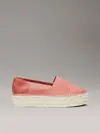 Calvin Klein FLATFORM ESPADRILLE, GAM Pembe Kadın Ayakkabı-Bot