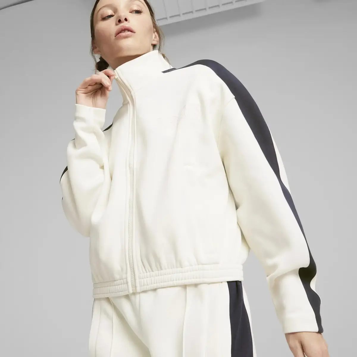 PUMA X VOGUE T7 Fermuarlı Sweatshirt