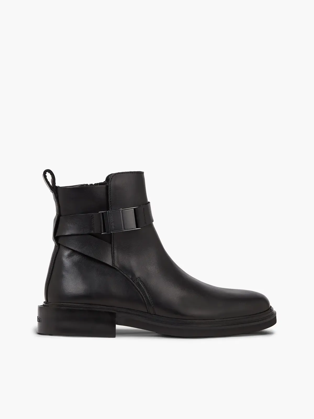 Calvin Klein JODHPUR BOOT W/ ICON Erkek Siyah Bot