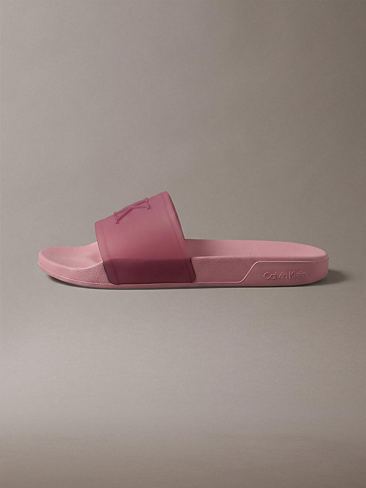 Calvin Klein ESS SLIDE TPU, VCE, 36 Kadın Pembe Plaj Terliği