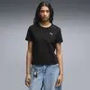 PUMA WARDROBE ESS Slim Tee Siyah Kadın T-Shirt