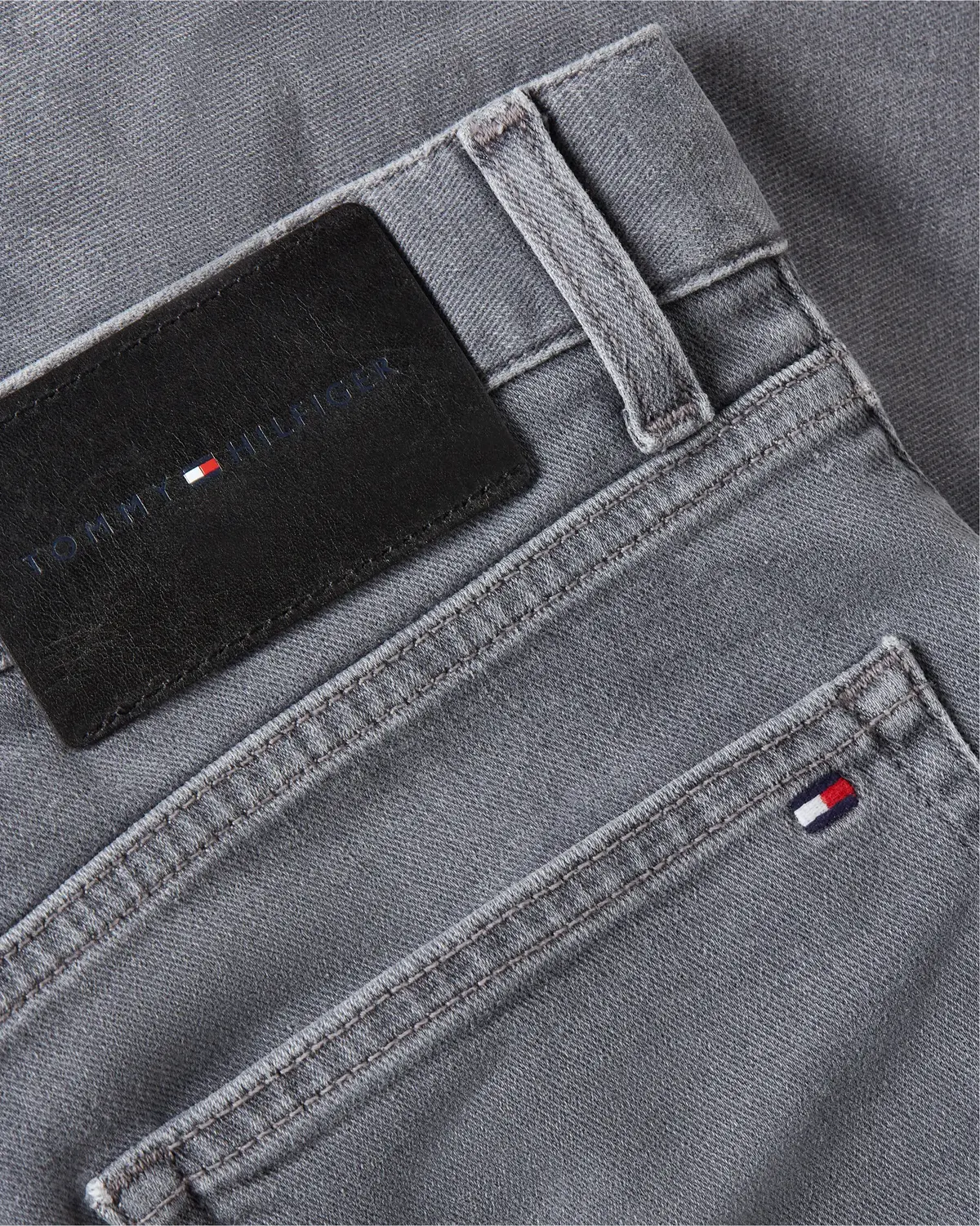 Tommy Hilfiger SLIM BLEECKER SSTR E, 1B1 Gri Erkek Jean Pantolon