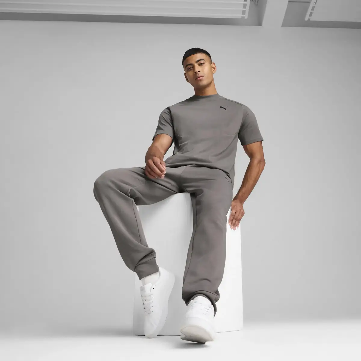 PUMATECH Pants Gri Erkek Eşofman Altı