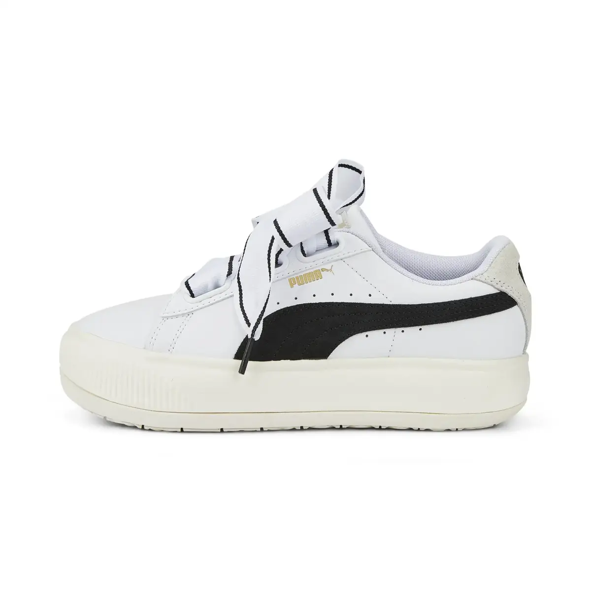 Puma Suede Mayu Heart Wns Beyaz - Siyah Kadın Günlük Spor Ayakkabı