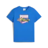 Puma X HOT WHEELS Tee Mavi Erkek Çocuk T-Shirt & Polo