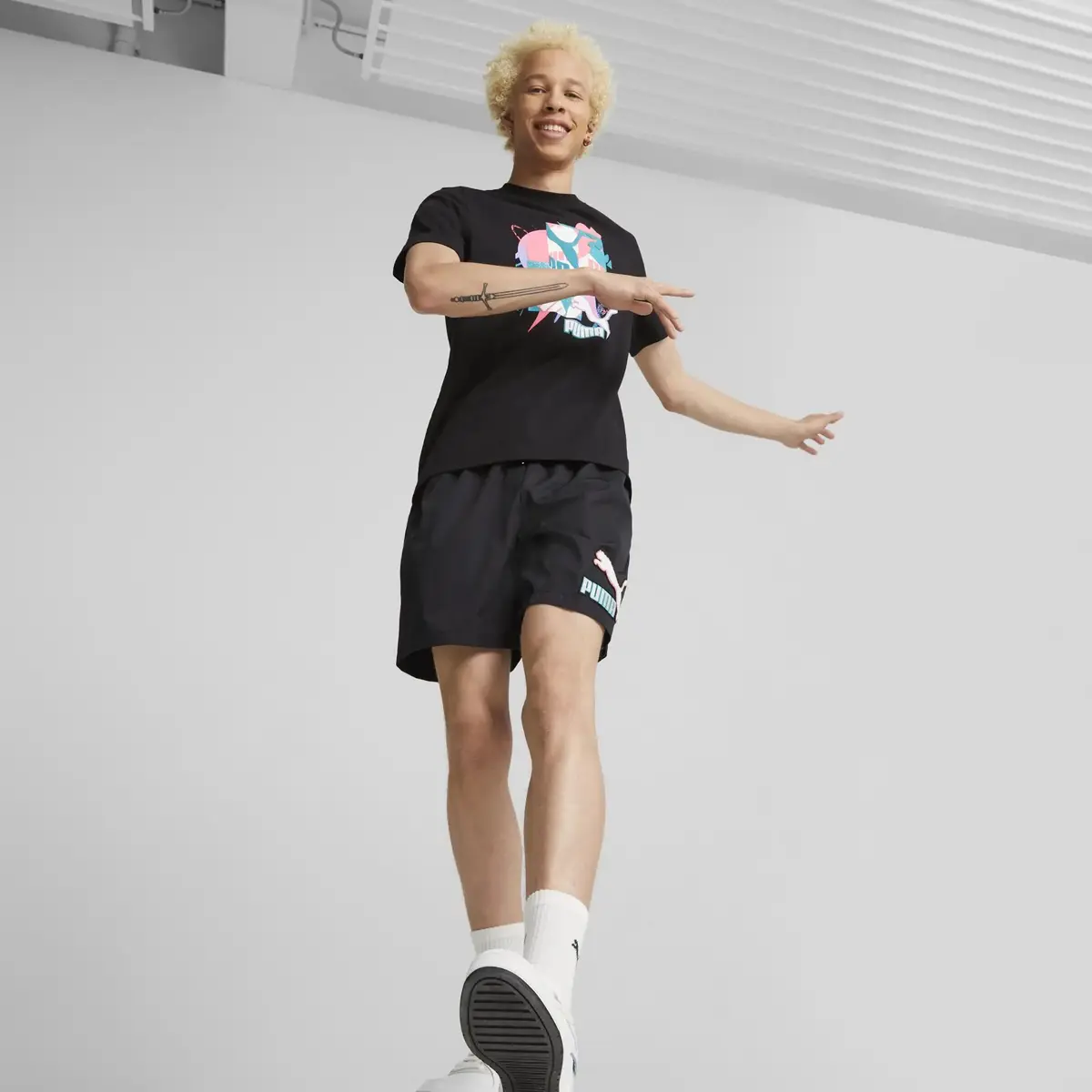 Puma Fandom Shorts Siyah Erkek Günlük Şort