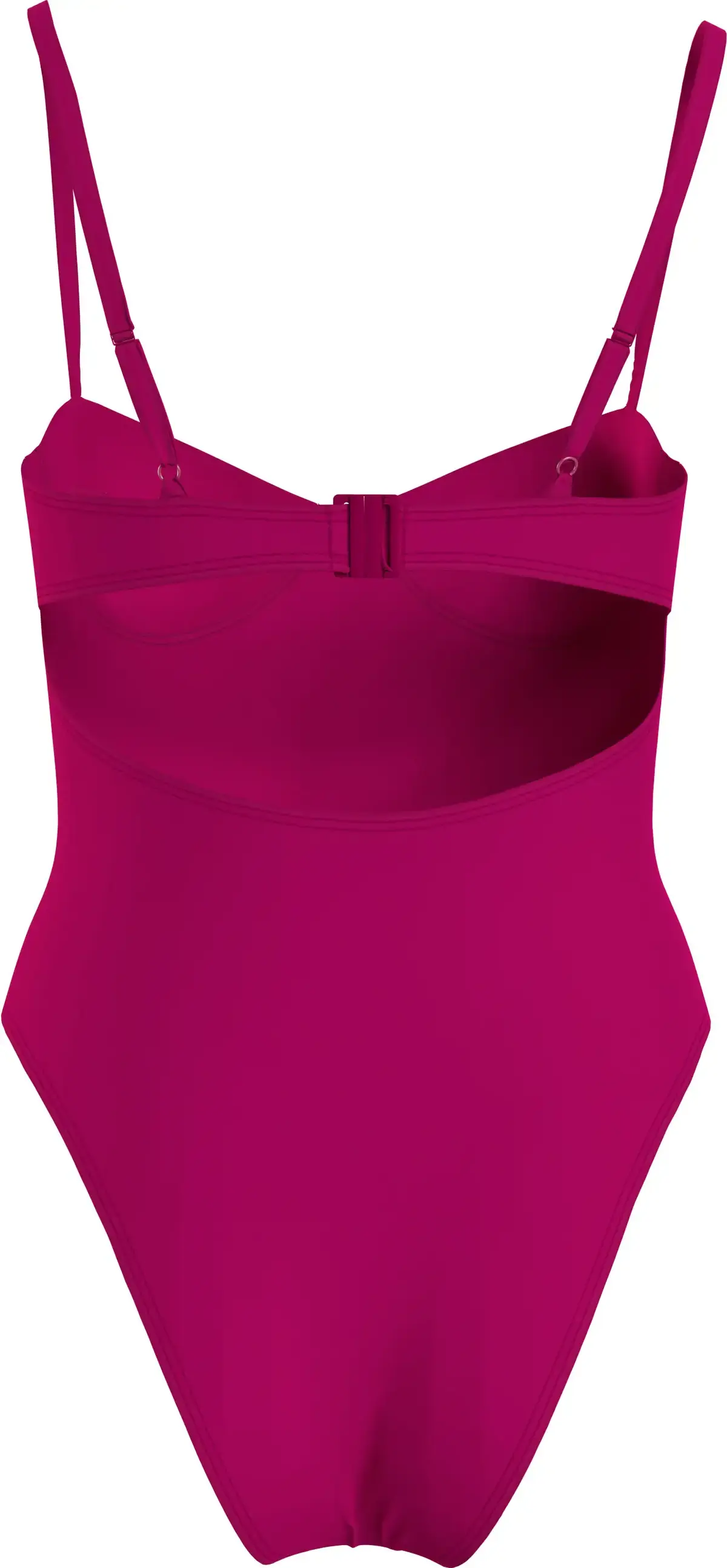 Calvin Klein BALCONETTE ONE PIECE Kadın Pembe Mayo