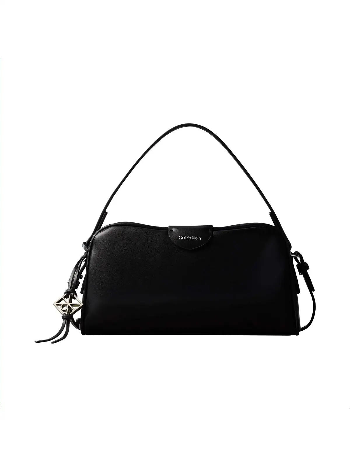 Calvin Klein EMBLEM TRIO TOP HAND Siyah Kadın Çapraz Çanta