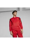 Puma Ferrari Race MT7 Track Jacket Kırmızı Erkek Fermuarlı Sweatshirt
