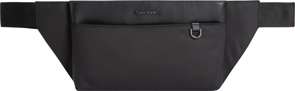 Calvin Klein CK EST. NYLON WAISTB Erkek Siyah Bel Çanta