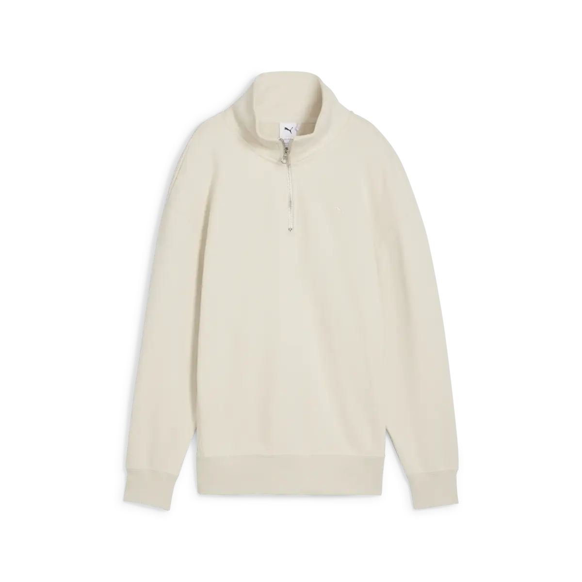 Puma YONA Half-Zip Crew Bej Kadın Sweatshirt