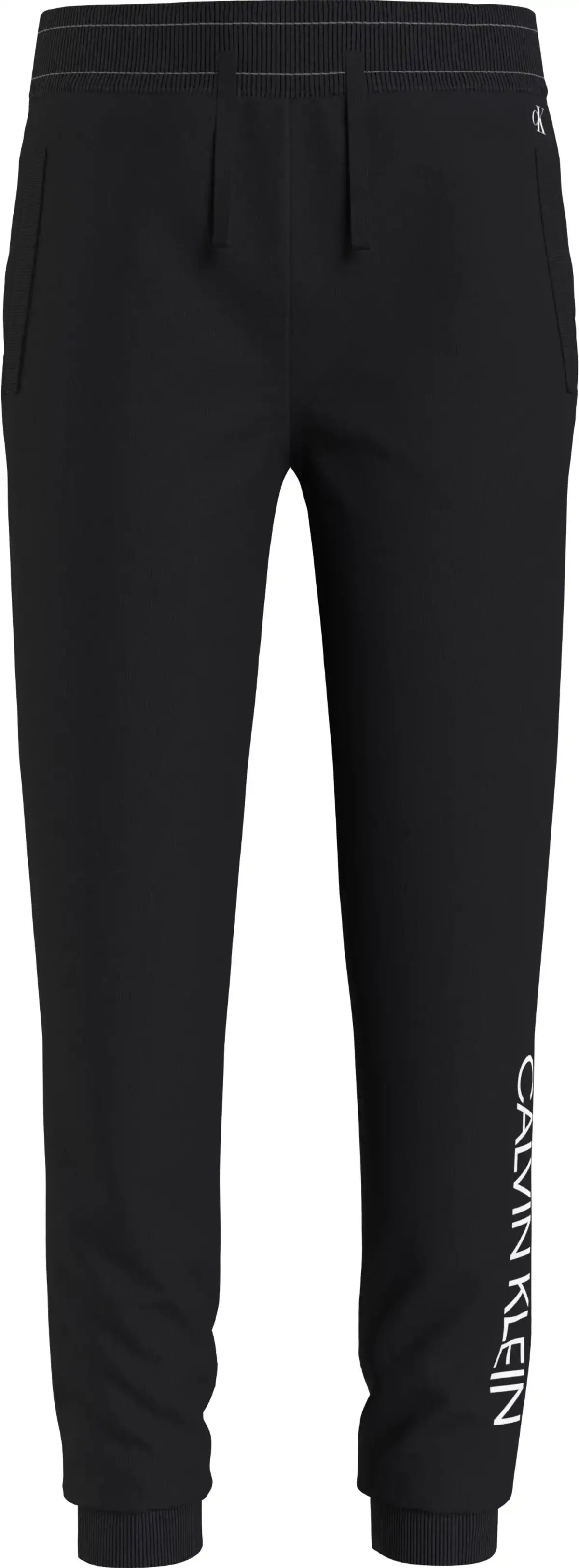 Calvin Klein INSTITUTIONAL LOGO S Erkek Siyah Eşofman Altı