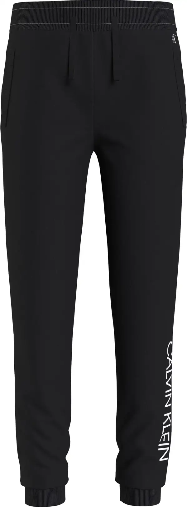 Calvin Klein INSTITUTIONAL LOGO S Erkek Siyah Eşofman Altı