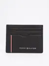 Tommy Hilfiger TH CORP CC HOLDER Erkek Siyah Cüzdan