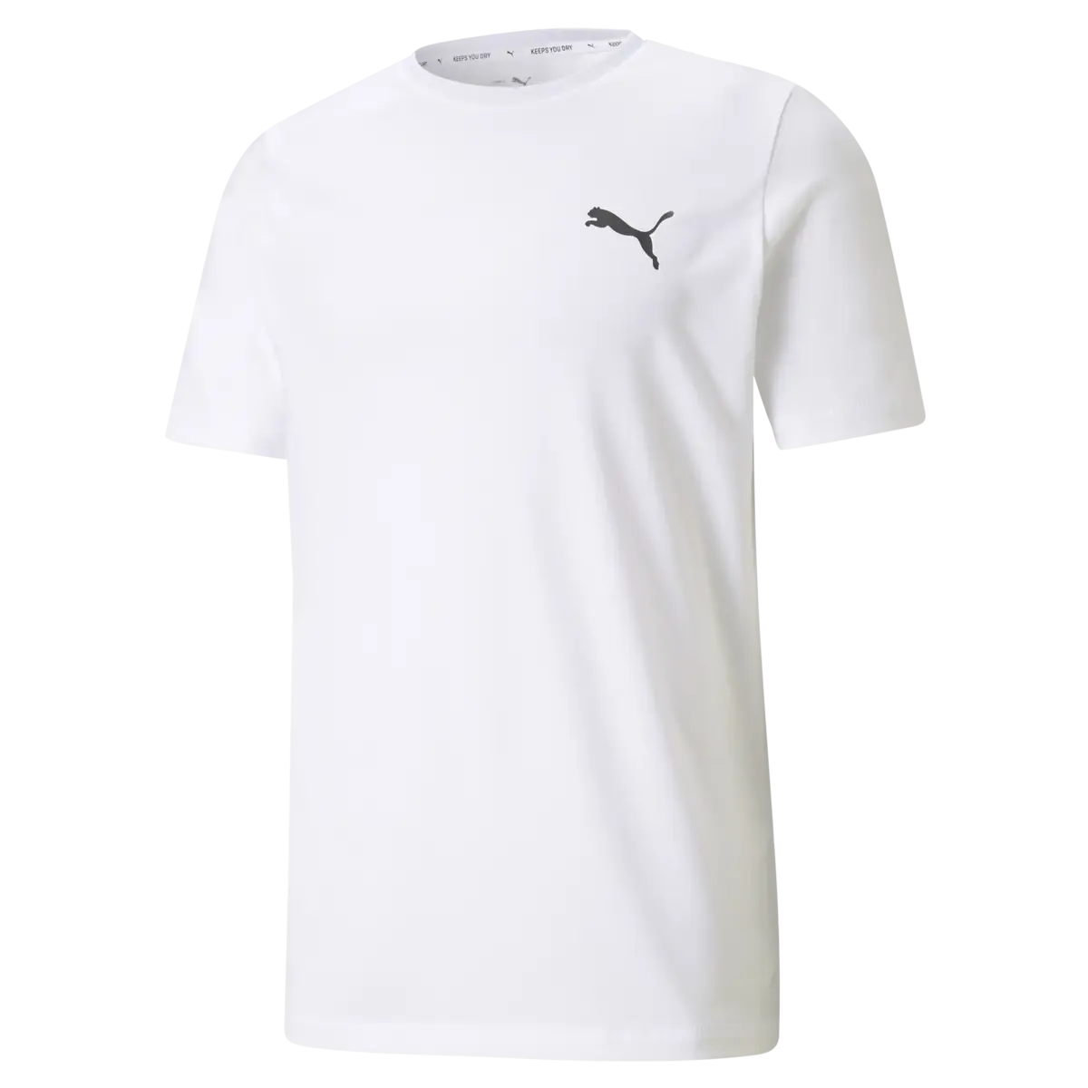 Puma ACTIVE Small Logo Tee Beyaz Erkek T-Shirt