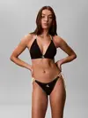 Calvin Klein SIDE TIE BOTTOM Siyah Bikini Alt