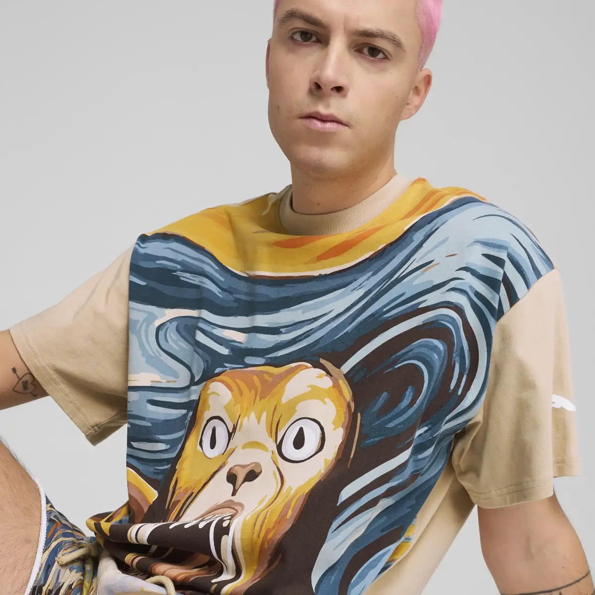 Puma Dylan Exhibit Tee II Siyah Erkek T-Shirt & Polo
