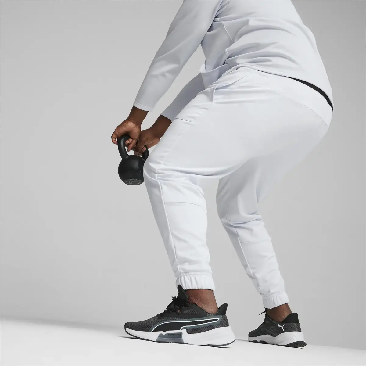 Puma TRAIN PWR FLEECE JOGGER Açık Gri Erkek Eşofman Altı