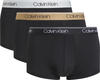 Calvin Klein LOW RISE TRUNK 3PK Erkek Siyah Boxer Set