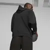 Puma Fit Double Knit FZ Hoodie Siyah Erkek Hoodie