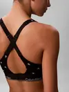 Calvin Klein LIFT BRALETTE CK Logolu Siyah Bralet