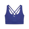 Puma TRAINING Mid Impact Bra Mavi Kadın Sporcu Sütyeni
