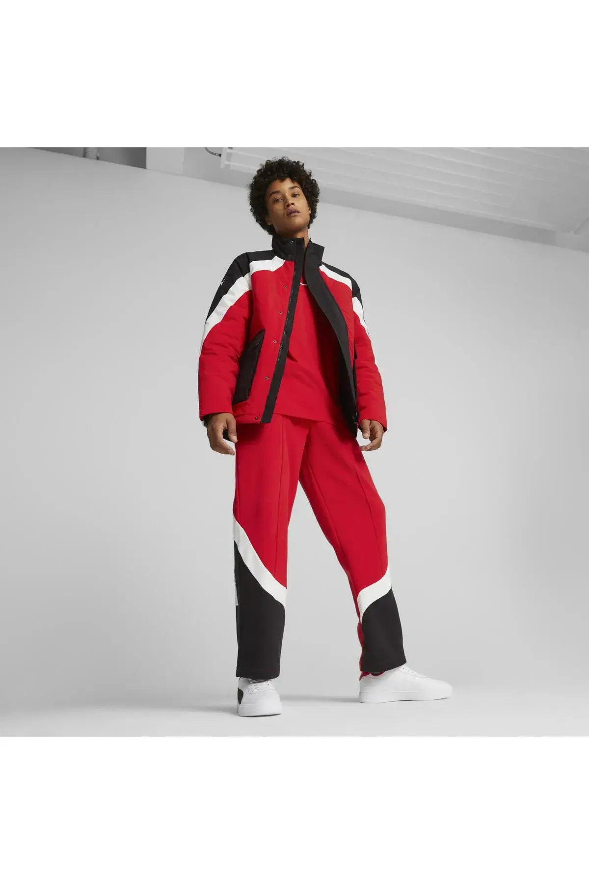 Puma Ferrari Caven Beyaz Erkek Günlük Spor Ayakkabı