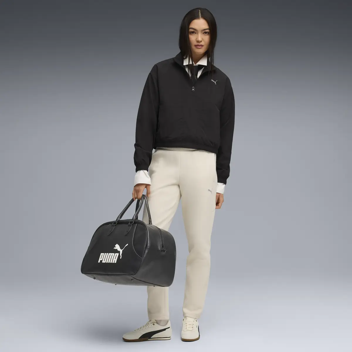 PUMA EVOSTRIPE Sweatpants Krem Kadın Eşofman Altı