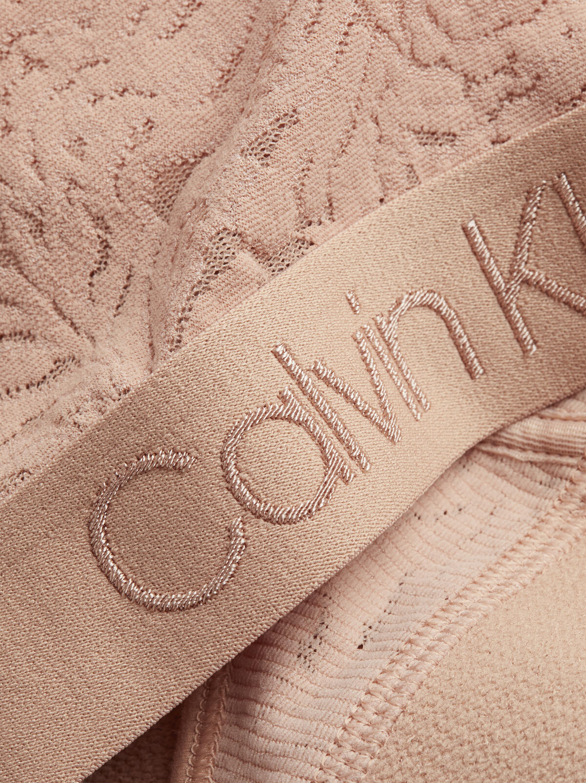 Calvin Klein UNLINED BRALETTE Kadın Bej Bralet
