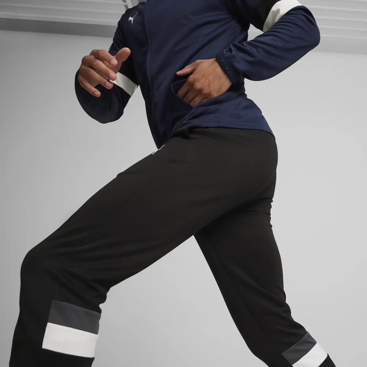 Puma teamRISE Tracksuit Lacivert Erkek Eşofman Takımı
