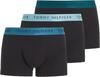 Tommy Hilfiger 3P TRUNK SHINE WB, 0YZ Siyah 3'lü Erkek Boxer
