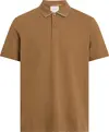 Calvin Klein BUBBLE STITCH POLO, GYM Kahverengi Erkek T-Shirt & Polo
