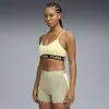Puma MOVE STRONG BRA - LOW Sarı Kadın Sütyen & Bralet
