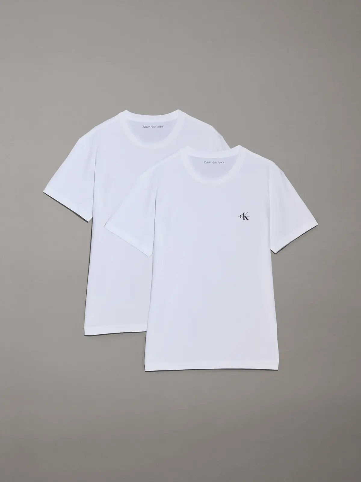 Calvin Klein Beyaz Erkek T-Shirt & Polo