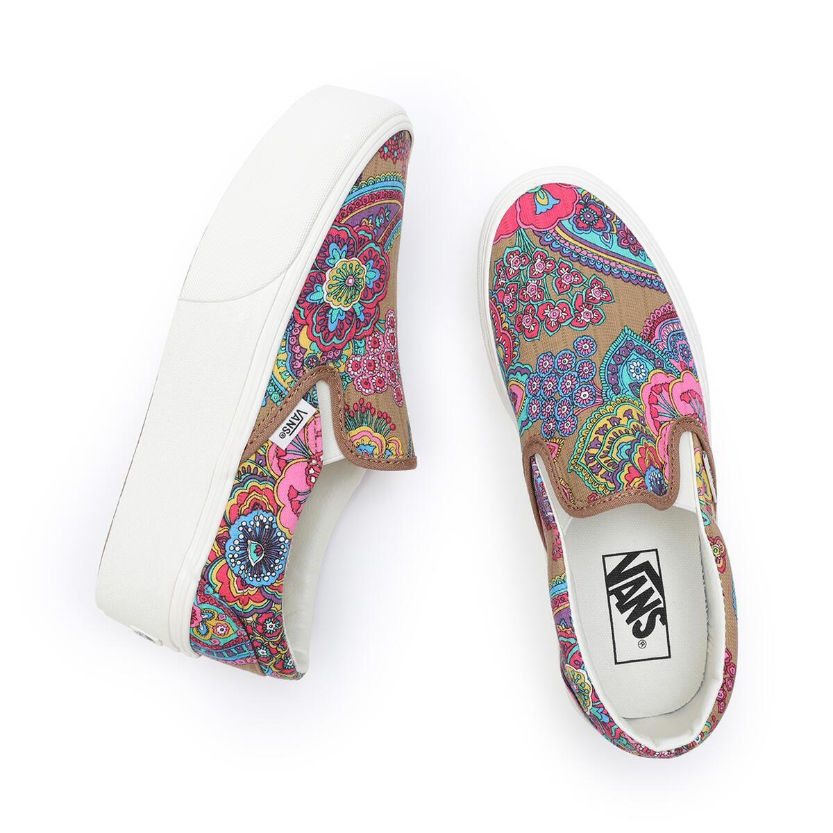 Vans UA Classic Slip-On Stackform Mor Unisex Günlük Spor Ayakkabı