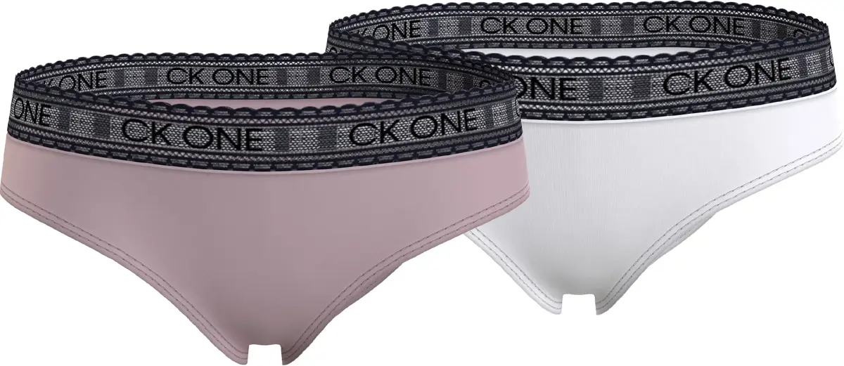 Calvin Klein 2PK BIKINI-LACE Kadın Pembe Bkini Külot Set