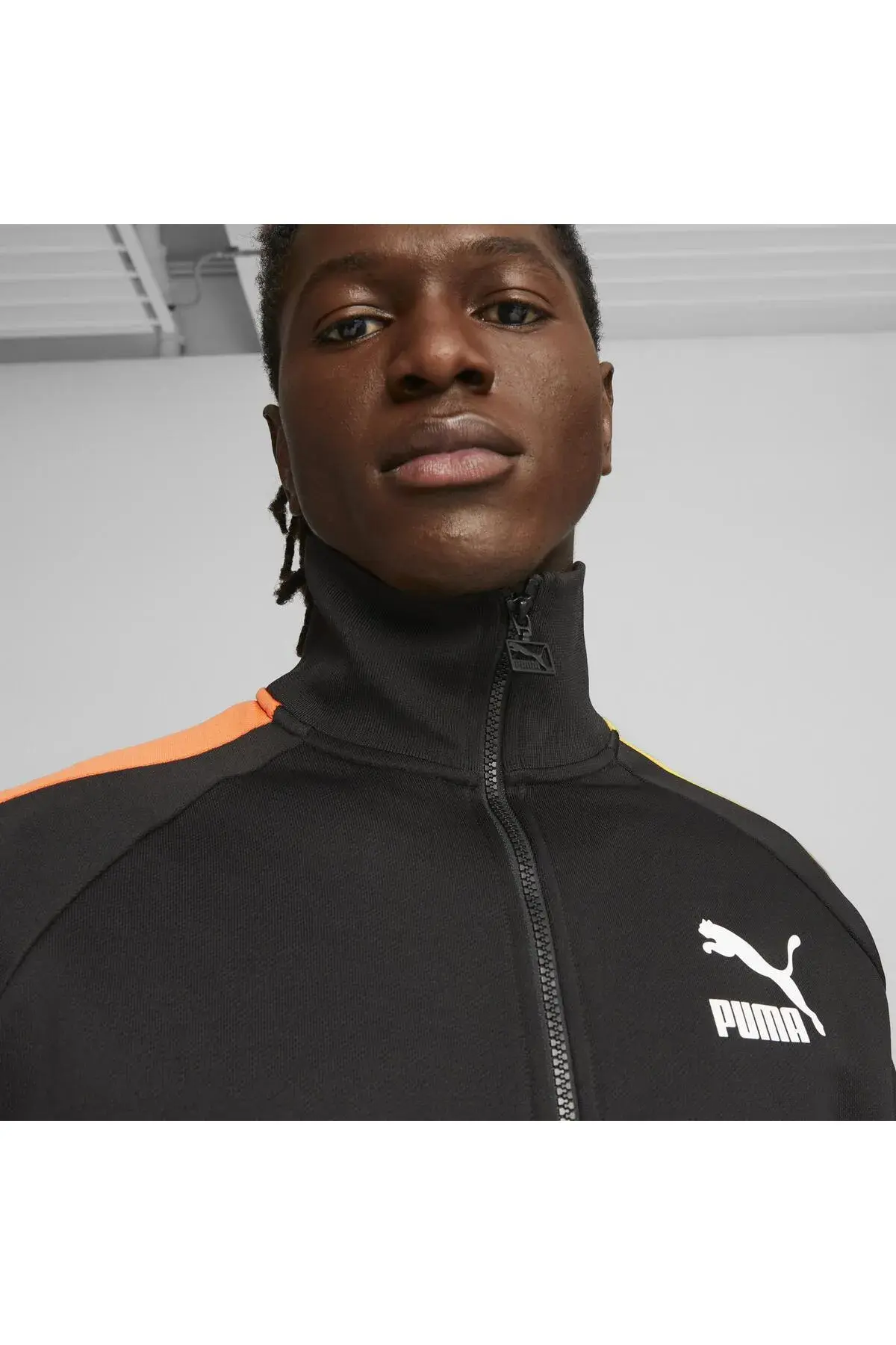 Puma T7 ICONIC Track Jacket (s) PT Siyah Erkek Fermuarlı Ceket