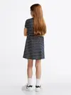 Tommy Hilfiger MINI CORP DRESS SS, 0A4 Siyah Kız Çocuk Elbise-Etek