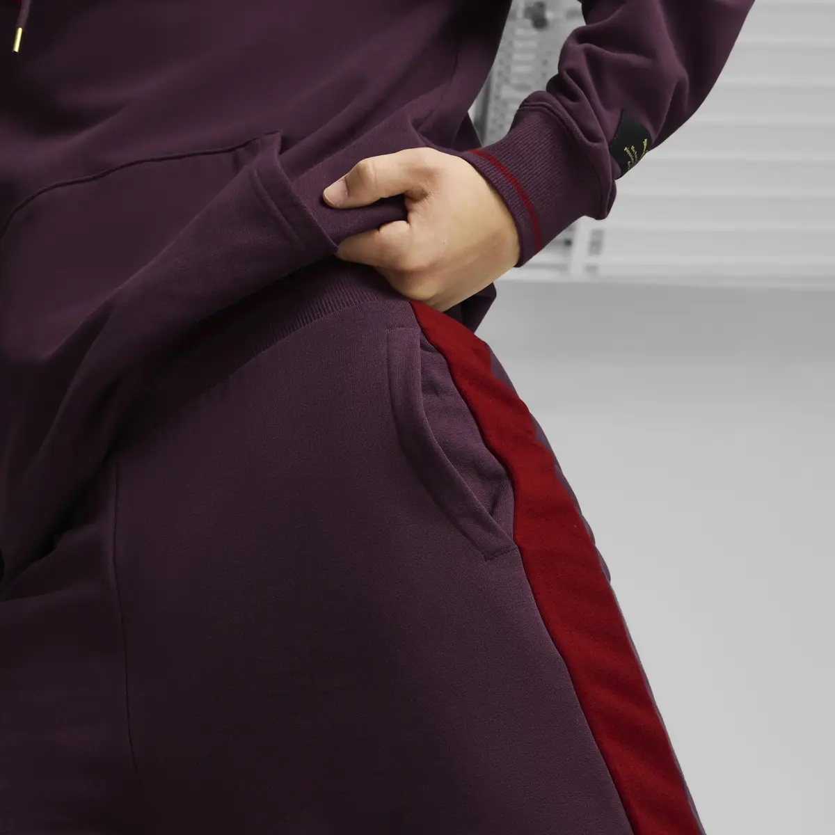 Puma T7 PLAY.PARIS. Sweatpants Mor Erkek Eşofman Altı