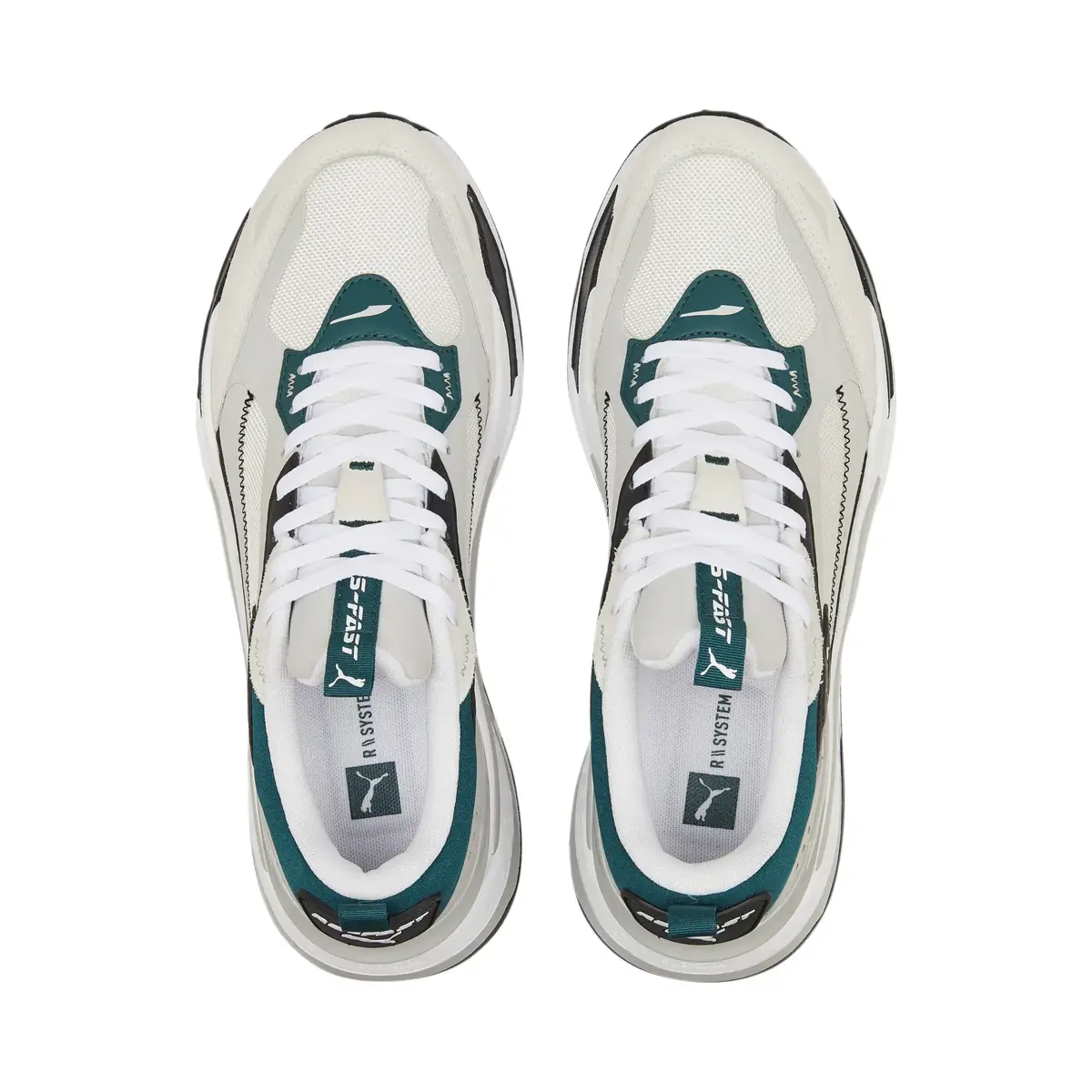 Puma RS-Fast Limiter Suede Beyaz Unşsex Günlük Spor Ayakkabı