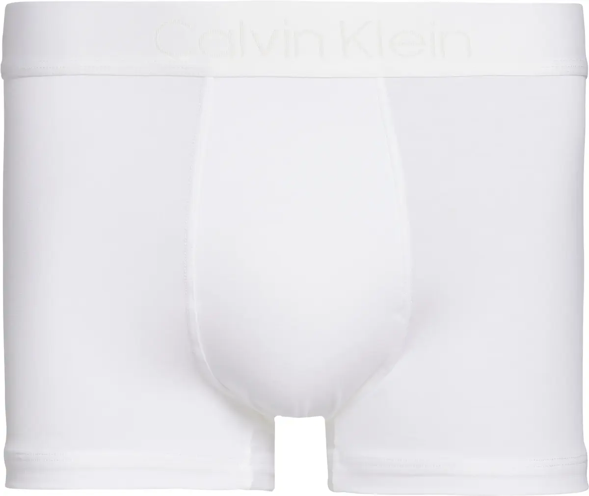 Calvin Klein TRUNK Erkek Beyaz Boxer