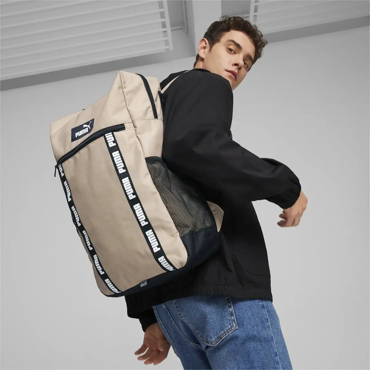 Puma EvoESS Box Backpack Açık Kahve Unisex Sırt Çantası