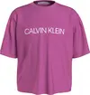 Calvin Klein INSTITUTIONAL LOGO B Kadın Pembe T-Shirt
