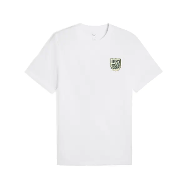PUMA WARDROBE ESS Graphic Tee Beyaz Erkek T-Shirt