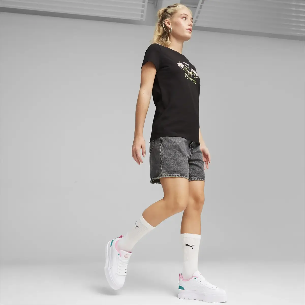 Puma Mayze Retro Resort Wns Beyaz Kadın Günlük Spor Ayakkabı