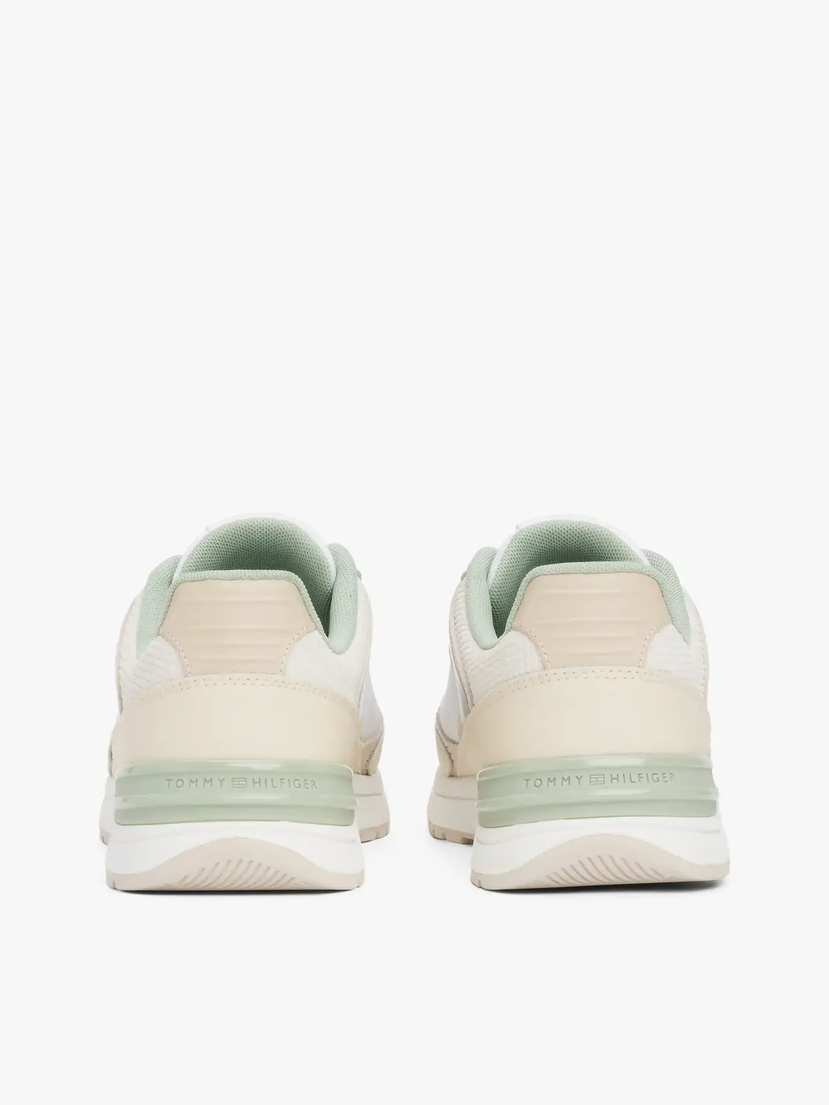 Tommy Hilfiger CASUAL FASHION RUNNE, 0LB Krem Kadın Spor Ayakkabı & Sneaker