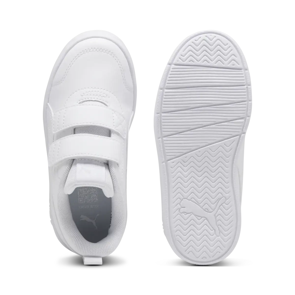 Puma Courtflex V3 V PS Beyaz Çocuk Spor Ayakkabı