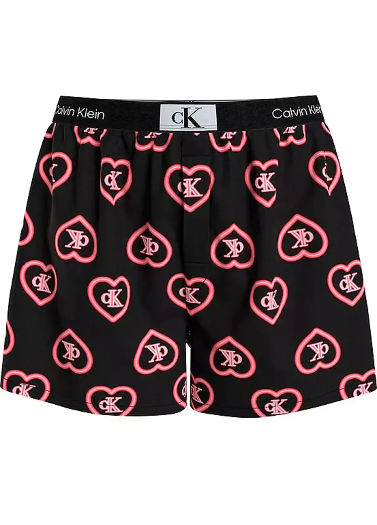 Calvin Klein BOXER TRADITIONAL Kadın Bordo Şort