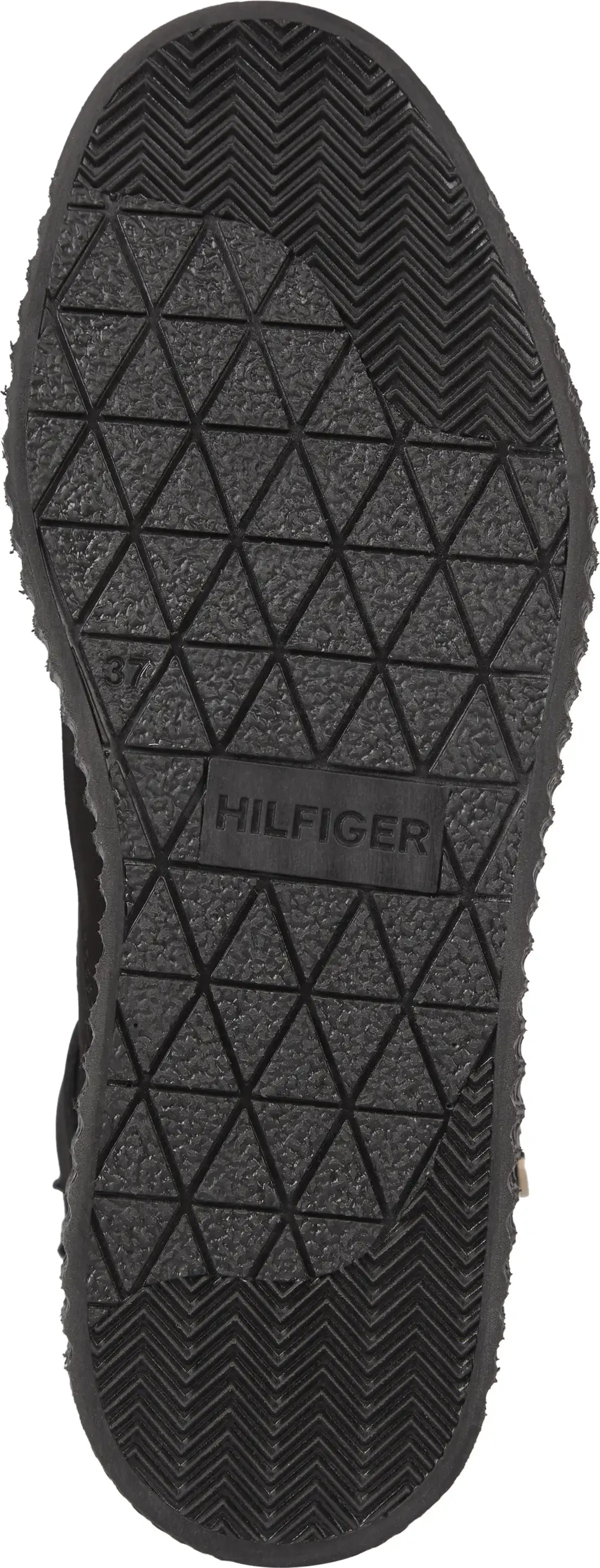 Tommy Hilfiger WARMLINED LACE UP BO Kadın Siyah Bot