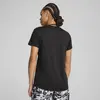 Puma W TAD ESSENTIAL CREW TEE Siyah Kadın T-Shirt